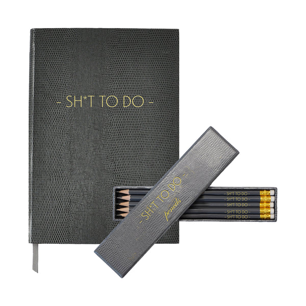 Gift Set Sh*t To Do A5 Hardcover book + pencils