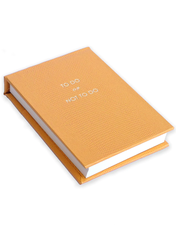 REFILLABLE NOTEPAD NO°100 - To Do or Not to Do