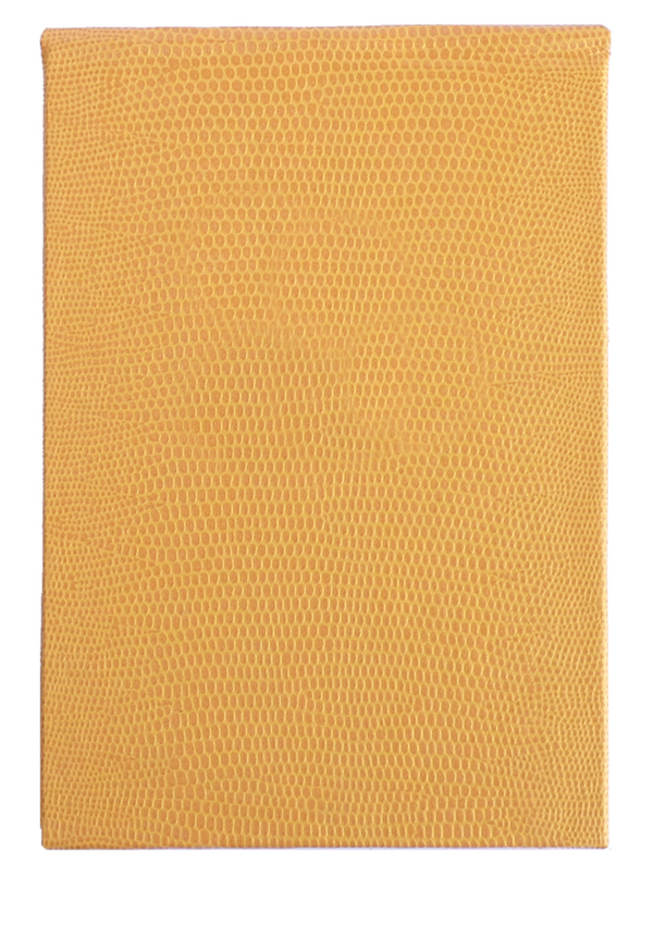 REFILLABLE NOTEPAD - YELLOW