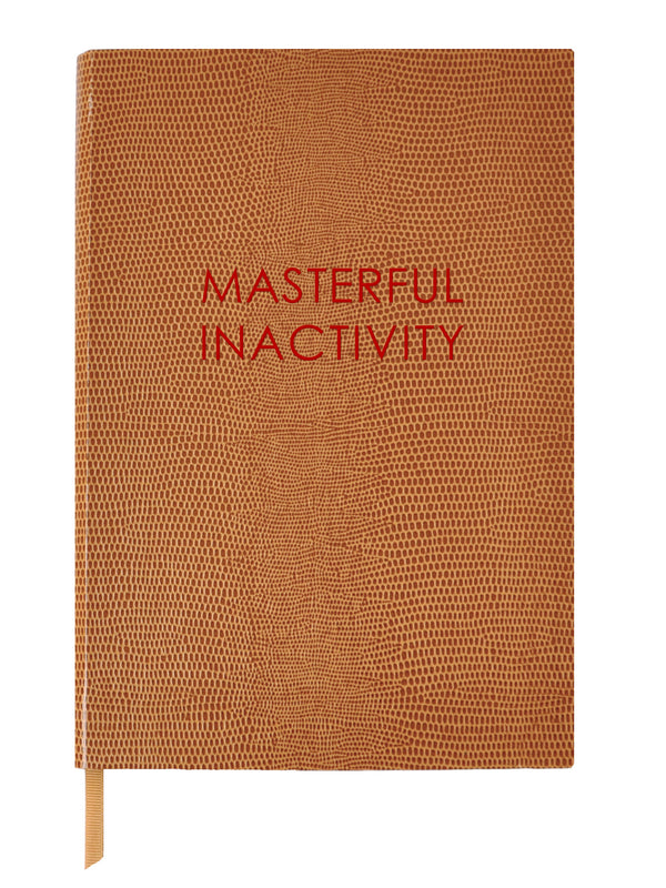 Masterful Inactivity Small Notebook