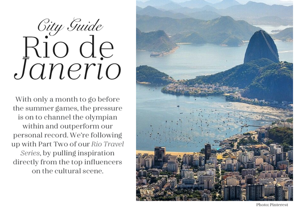 CITY GUIDE: RIO SERIES PART TWO