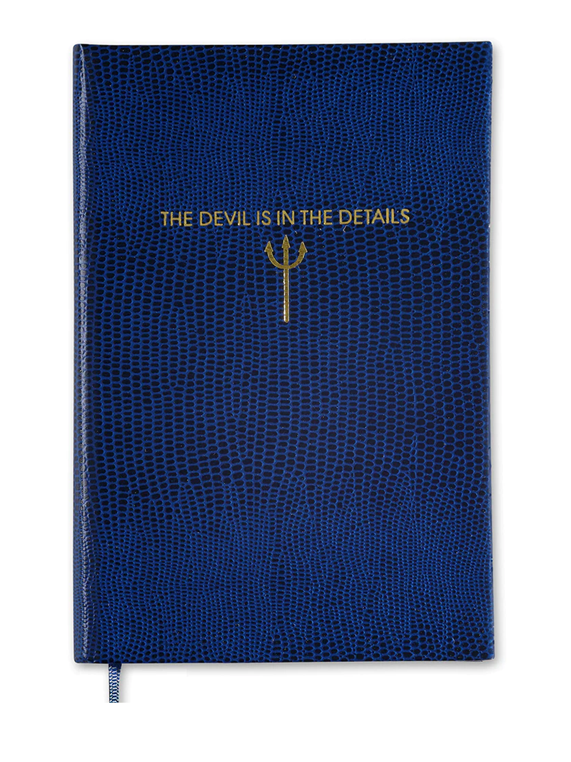 A5 NOTEBOOK - THE DEVIL IN THE DETAILS – Sloane Stationery