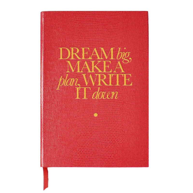 HARDCOVER NOTEBOOK - Dream/Plan/Write
