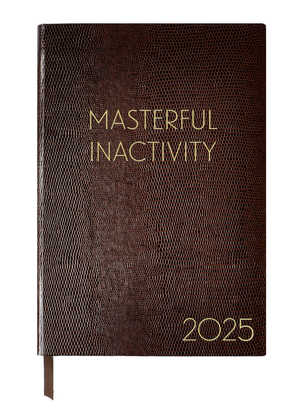 2025 DIARY - MASTERFUL INACTIVITY