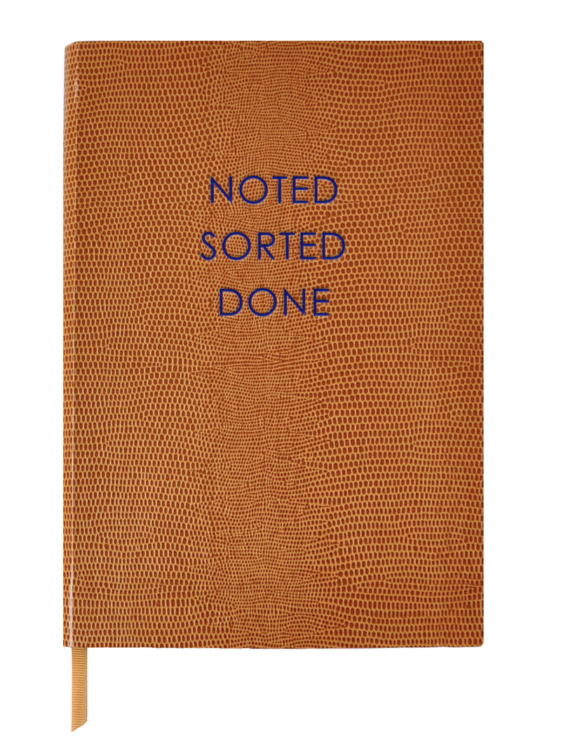 NOTEBOOK - NOTED, SORTED, DONE