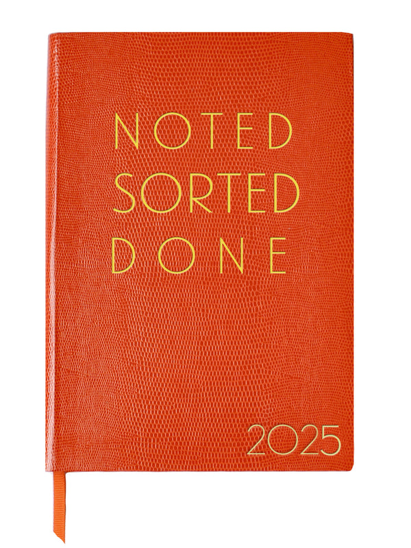 2025 DIARY - NOTED SORTED DONE