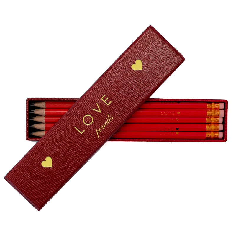 Gift Set LOVE A5 HARDCOVER book + pencils