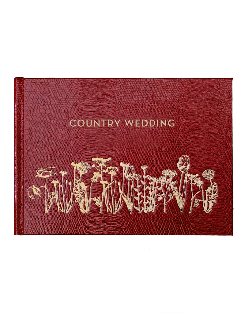GUEST BOOK - COUNTRY WEDDING