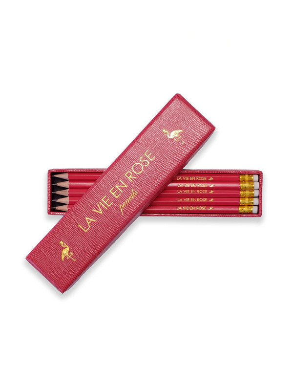 La Vie En Rose Pencils - Box of 10