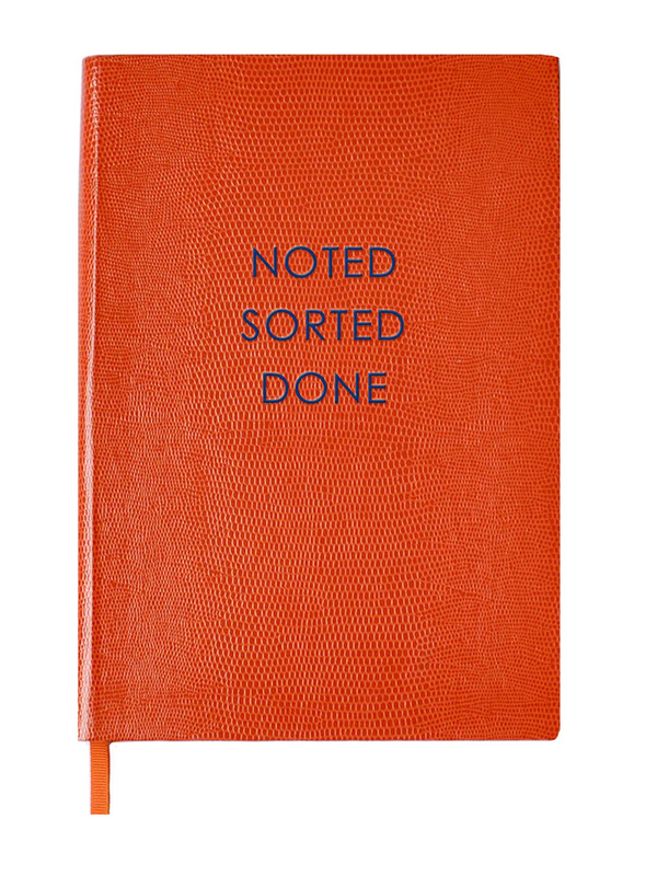 NOTEBOOK NO°53 - NOTED, SORTED, DONE