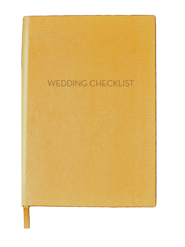NOTEBOOK NO°103 - Wedding Checklist