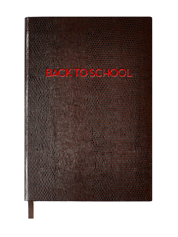 NOTEBOOK NO°66 - BACK TO SCHOOL