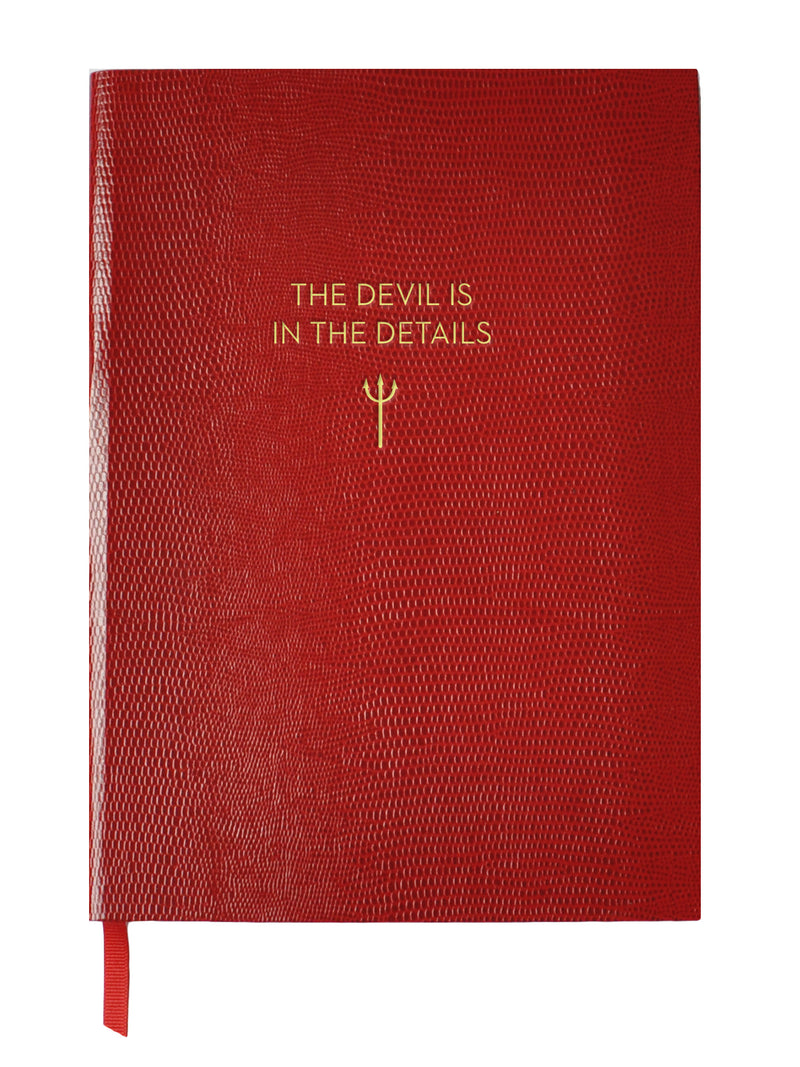 A5 NOTEBOOK - THE DEVIL IN THE DETAILS