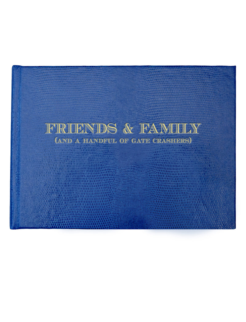 GUEST BOOK NO°120 - FRIENDS AND FAMILY