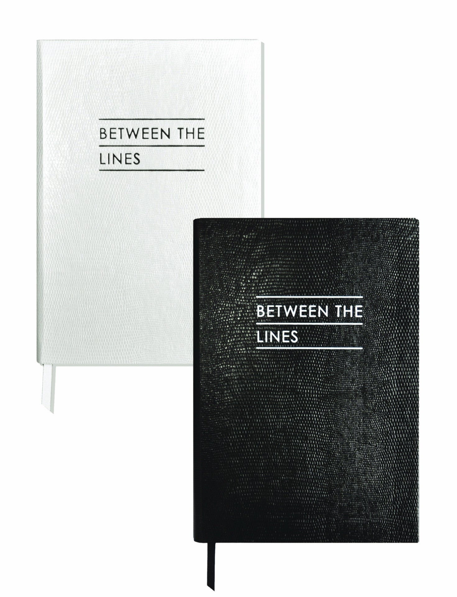 Set of Two Contrast Notebooks - Between the Lines – Sloane Stationery