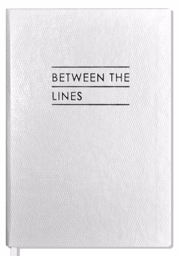 Contrast BETWEEN THE LINES - NOTEBOOK - White