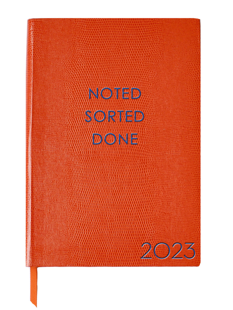 2023 Diary - Noted Sorted Done