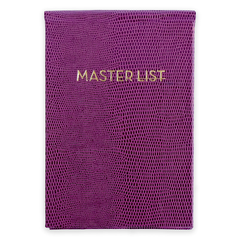 REFILLABLE NOTEPAD NO°101 - Master List