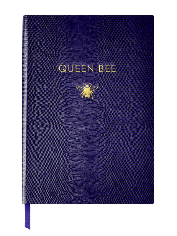 QUEEN BEE - A5 NOTEBOOK - purple