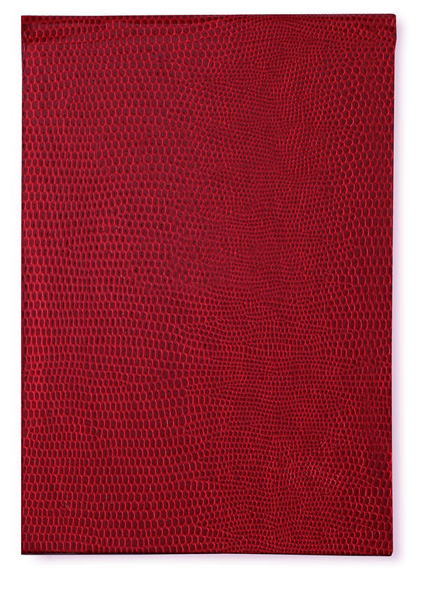 REFILLABLE NOTEPAD - RED