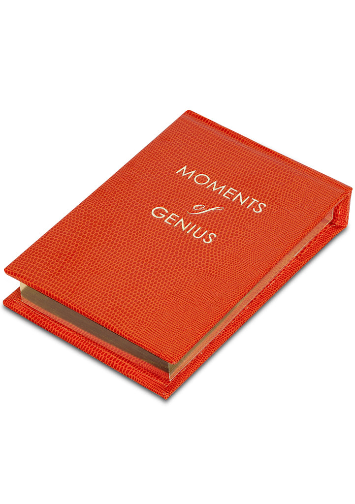 Moments of Genius Notepad - Orange
