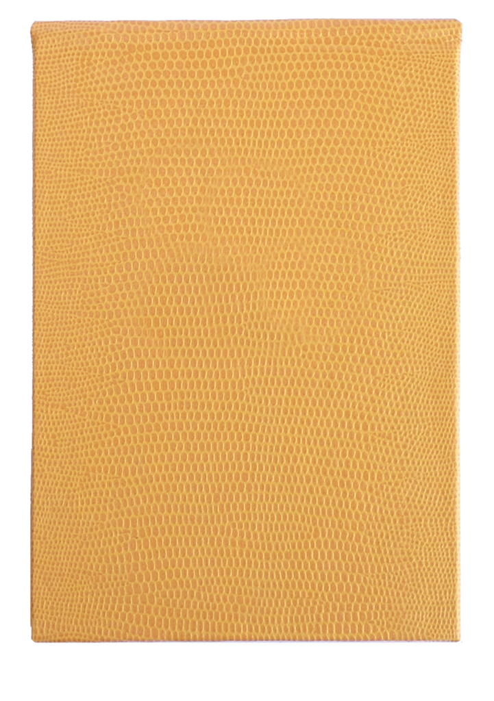 REFILLABLE NOTEPAD - YELLOW