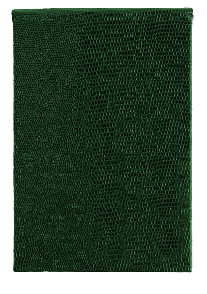 REFILLABLE NOTEPAD - GREEN