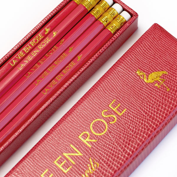 La Vie En Rose Pencils - Box of 10